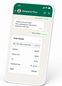 WhatsApp Sipariş